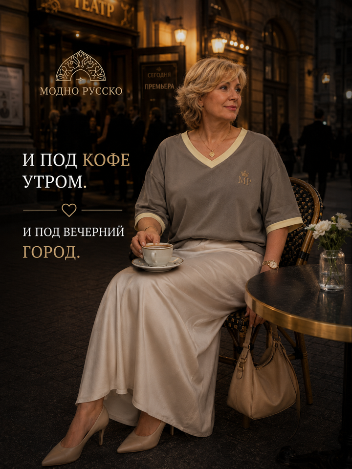 Футболка "МОДНО РУССКО"